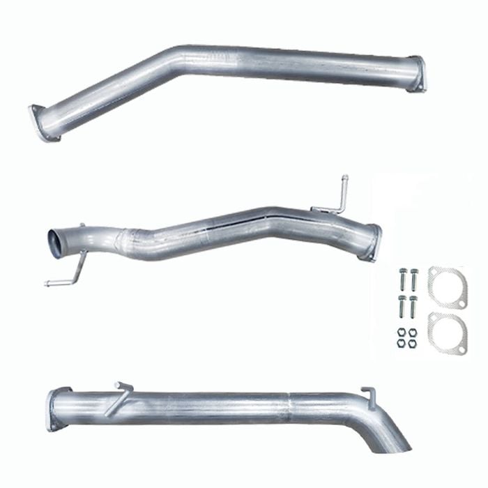 Ignite Exhausts Dpf Back For Volkswagen Amarok 2.0l 3" Straight Pipe Only Raw Aluminised Steel