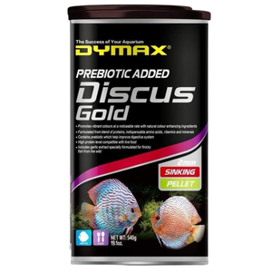 Dymax Discus Gold Sinking Pellets 540g (DM458)