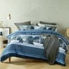 Bianca Chalet Blue Quilt Cover Set SUPER KING