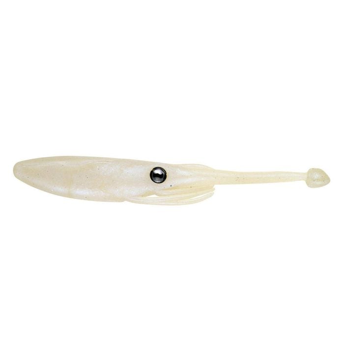 Nomad Design Live Ops Jerksquid 5" Soft Plastic Fishing Lure Pearl white