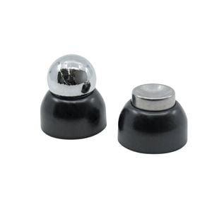 Adoored 55mm Black Sphere Door Stop