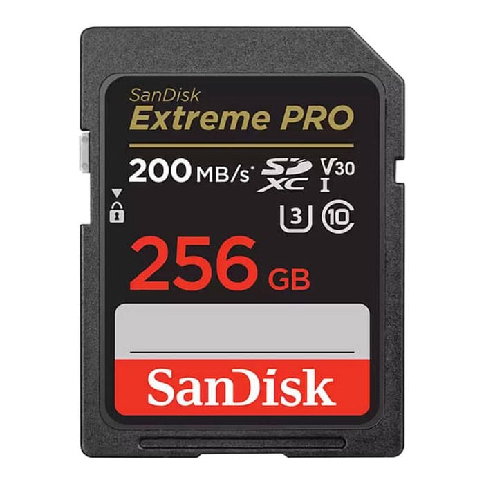 SanDisk Extreme Pro SDXXD 256GB V30 U3 C10 Memory Card [SDSDXXD-256G-GN4IN]