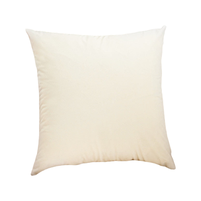 NNEOBA Velvet Pillow Cases Cushion Cover(2-Cream)45cmx45cm