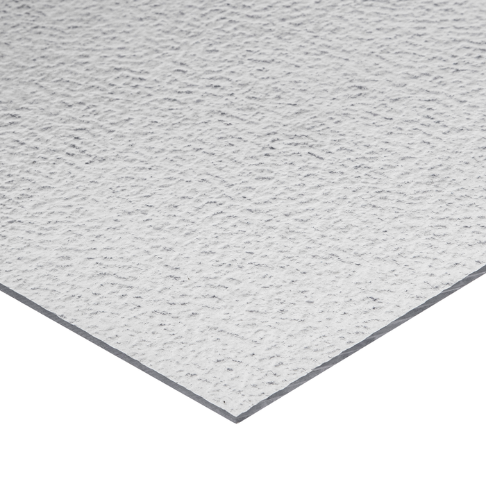 Palsun 900 x 600 x 3mm Clear UV2 Handy Embossed Sheet - Clear