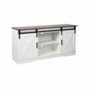 Levede TV Cabinet Entertainment Unit Stand Wooden Table Sliding Barn Door