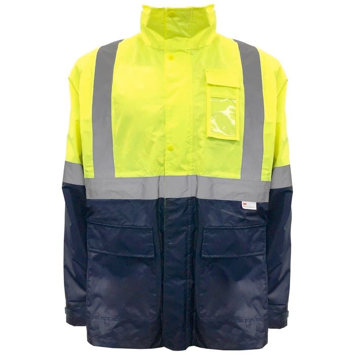 Sealcote Medium Yellow Wet Weather Hi-vis Jacket