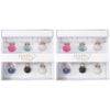 2x 6pc LVD Seashells Alloy Wine Glass Charms Set 13x12cm Multicoloured