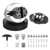 VEVOR Ball Vise 360°Rotation Engraving Block 35 PCS Attachment for Gemstone Inlay