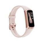 Todo Bluetooth Fitness Tracker Smart Watch Body Thermometer Temperature Bpm Monitor - Pink