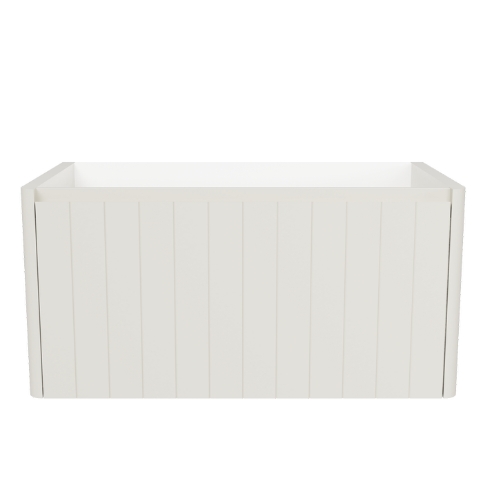 New England Joinery 900mm Noble Centre Bowl Wall Hung Vanity - Cabinet Only