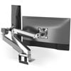 Desky Dual Monitor Arm - Silver