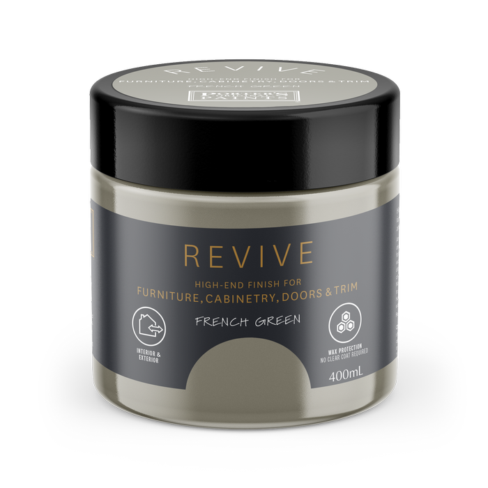 Porter's Paints 400ml French Green Revive Furniture and Cabinetry Paint