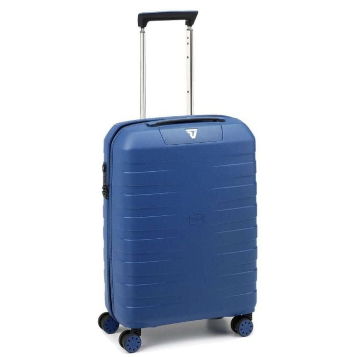 Roncato Box Sport 2.0 Carry On 55cm Lightweight 2.2Kg Suitcase - Navy