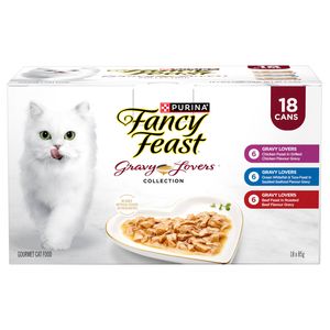 Fancy Feast 18 x 85g Gravy Lovers Wet Cat Food