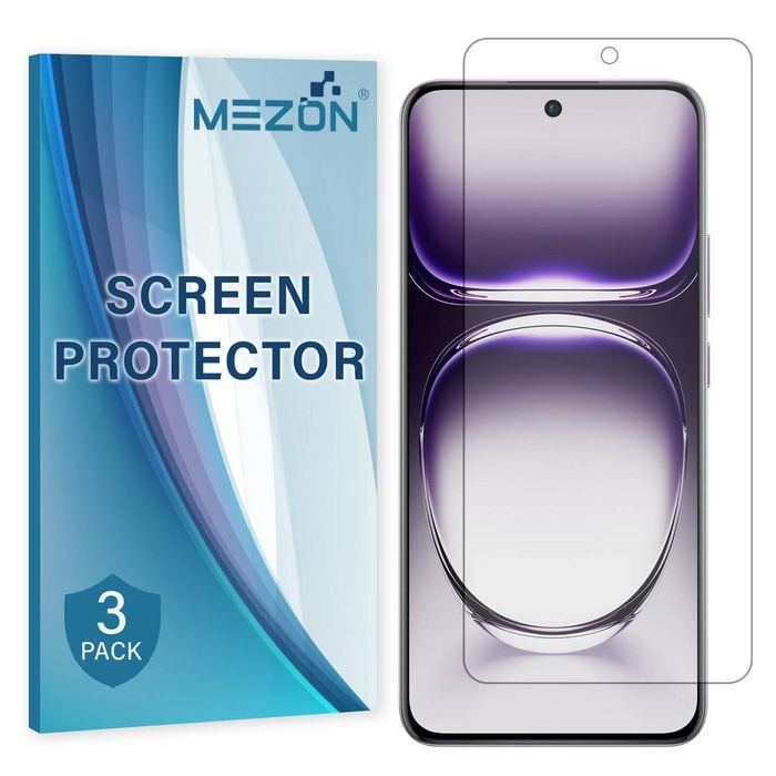 3 Pack MEZON OPPO Reno12 Pro 5G Hydrogel Film Clear Screen Protectors
