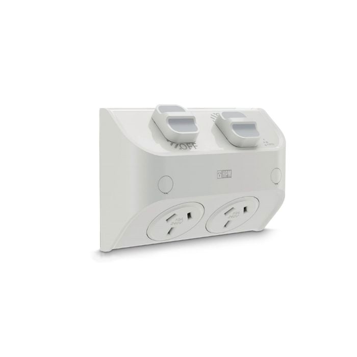 HPM 10A Aqua Double Flush Mount Powerpoint