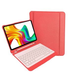 Laser Wireless Keyboard Case For iPad 10.9 Inch (Watermelon)