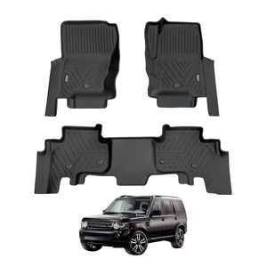 AUSGO Car Floor Mats for Land Rover Discovery 3 4 2004-2016 All-Weather Floor Liners