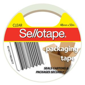 Sellotape Packaging Tape (Clear) (48mmx50m)