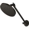 Methven 150mm Black Krome Hi Rise Shower