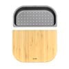 Clark Bamboo / Stainless Steel 1/2 Prep Board And Colander Sink Accessory
