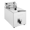 Apuro Single Tank Electric Fryer With Timer Countertop 8ltr 2.9kw Commercial Kitchen Cooking Equipment