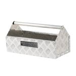 Thunderbox 445 x 218 x 220mm Aluminium Checkerplate Carry Tote