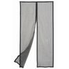 Pillar 160 x 200cm Black Magnetic Flyscreen Door Curtain