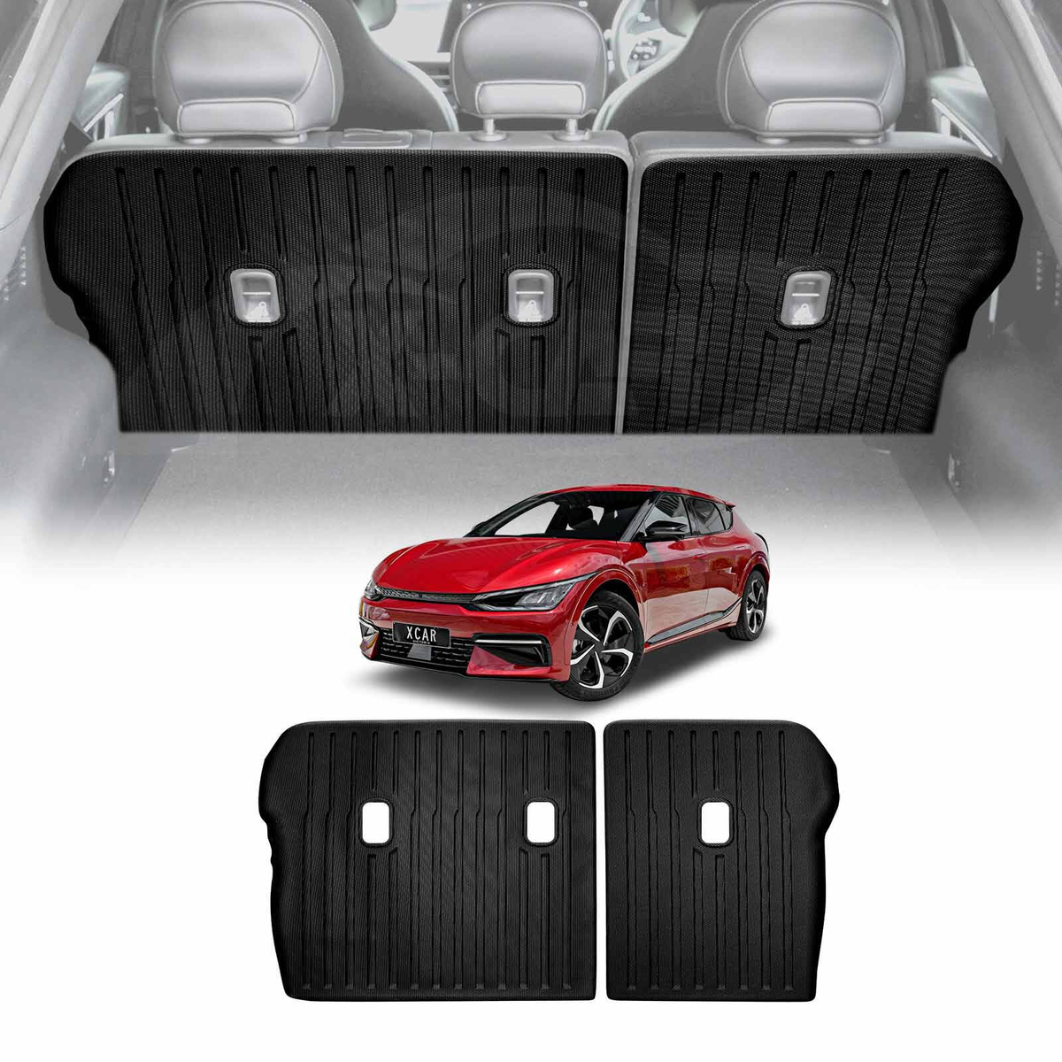 Back Seat Protector for Kia EV6 2021-Onwards All Weather Heavy Duty Car ...