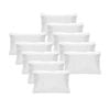 10PK Jason Commercial Standard Crisp Pillowcase 48x73cm - White