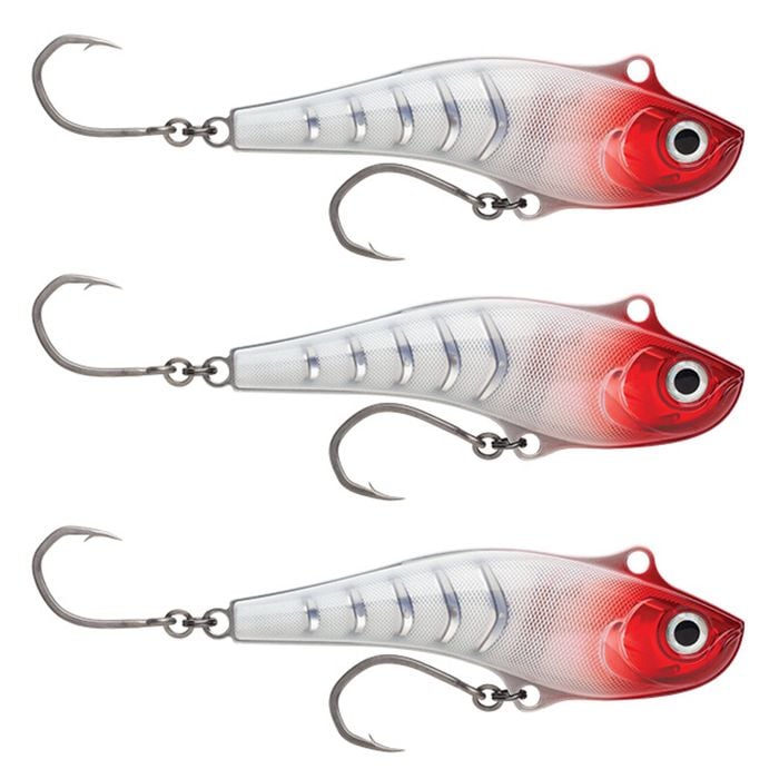 3x Rapala Sarda 18cm High Speed 200gm Trolling Lures - Red Head UV
