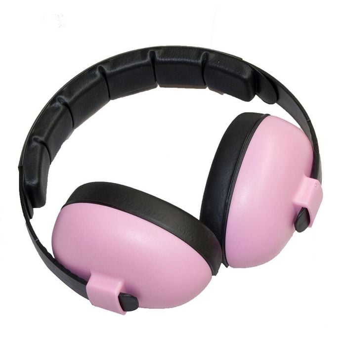 Banz Ear Muffs Mini Petal Pink Baby/kids/infant 0-3y Lightweight Noise Reduction