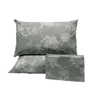 Luna Pure Cotton Ashley Quilt Cover Set Double