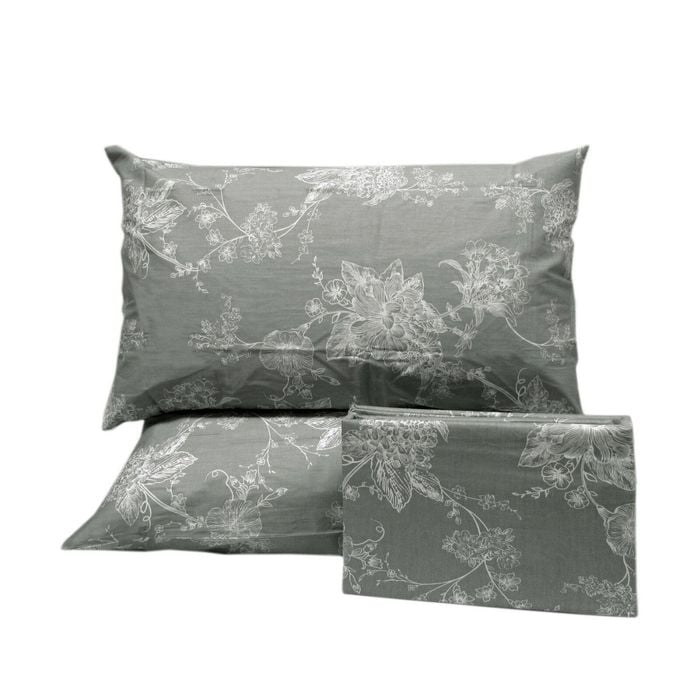 Luna Pure Cotton Ashley Quilt Cover Set Double