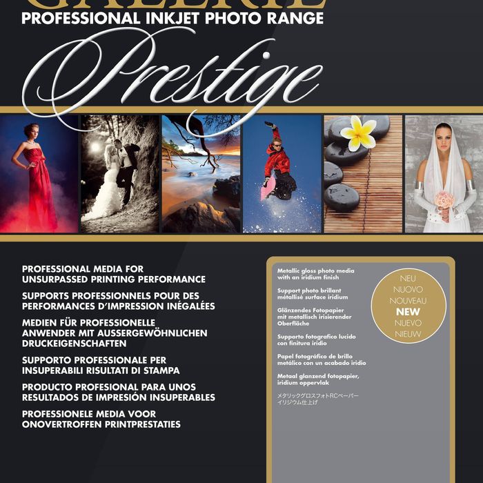 Ilford Galerie Prestige Metallic Gloss 260 Gsm - A3+ - 50 Sheets