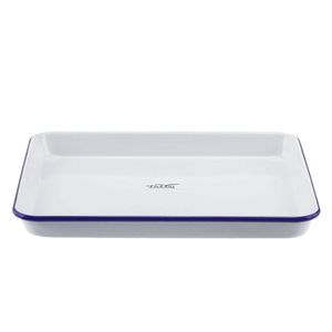 Falcon Baking Tray 31cm White & Blue