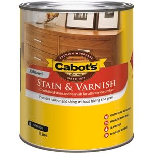 Cabot's 1L Cedar Gloss Oil Based Stain And Varnish