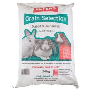 Peters Rabbit & Guinea Pig Grain Selection Multigrain Feed 20kg