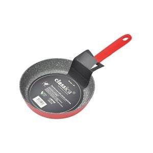 Classica Diamond Stone Non Stick Mini Grill Fry 16cm - Red