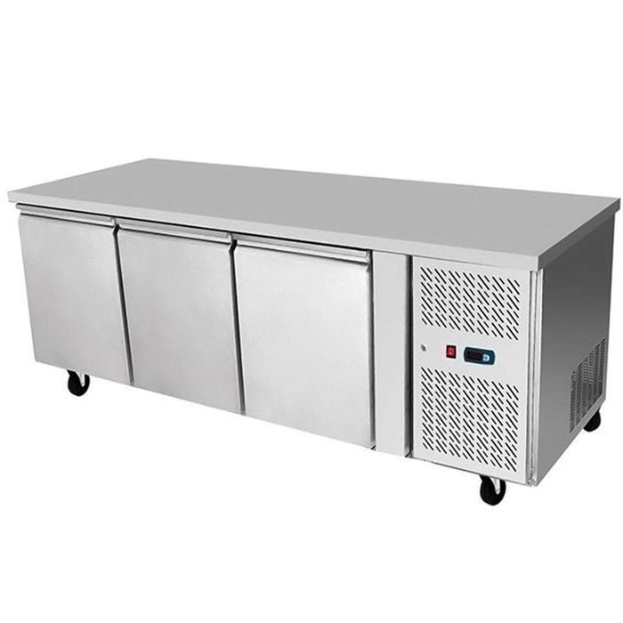 Atosa  3 Door Underbench Fridge (1795mm Wide)