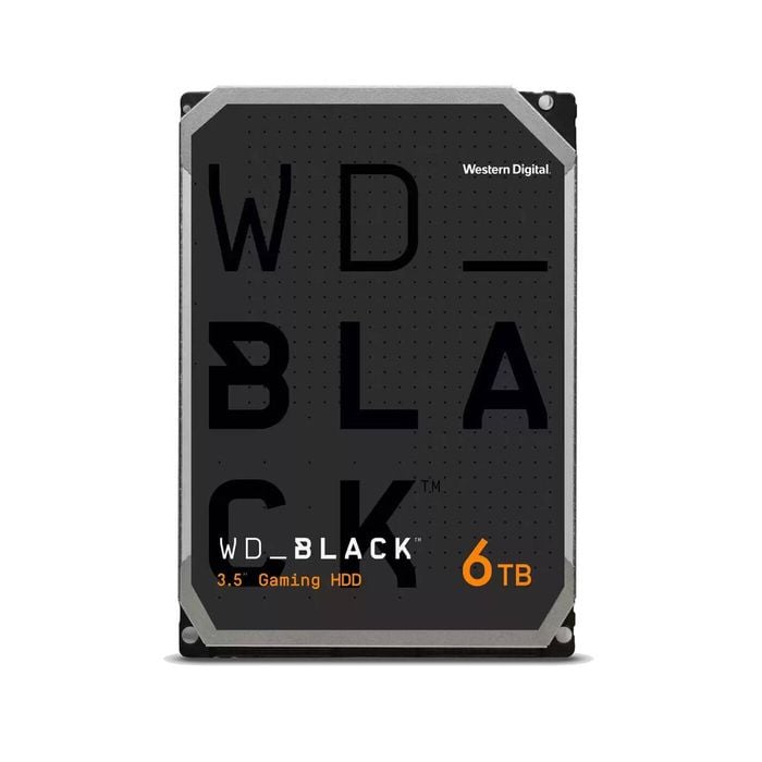 Western Digital Wd Black 6tb 3.5' Hdd Sata 6gb/s 7200rpm