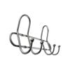 Adoored 4 Hook Satin Chrome Wire Deco Hook Rack
