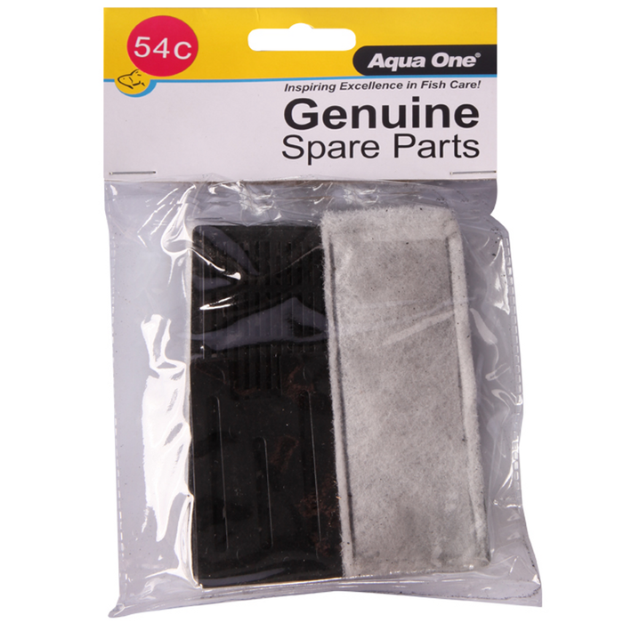 Aqua One Clearview 100 Carbon Cartridge (2pk) 54c (25054c)