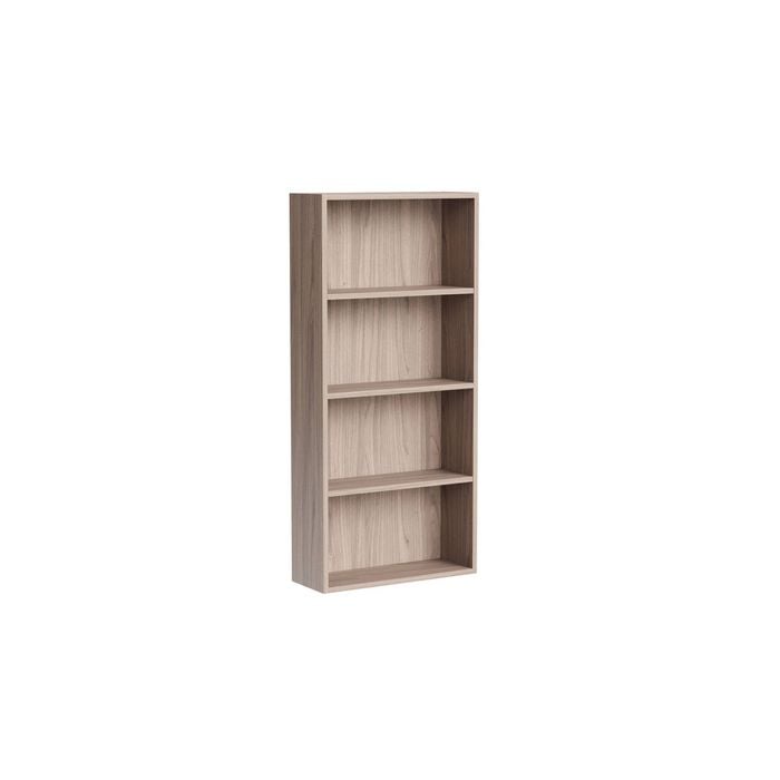 Kaboodle 500-599mm Silver Ash Customisable Shallow Med Pantry Open Shelf