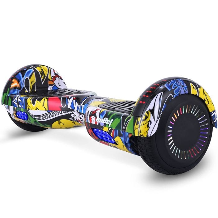 BULLET SX-2000 Hoverboard Scooter, 500W Brushless, UL Certified, AU Compliant, LED Lights, Hip Hop Design