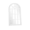 Oikiture 76x51cm Window Mirror Wall Mirrors Wooden White