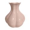 Astin Sinclair 170 x 200mm Peach Blush Petal Curved Ceramic Vase