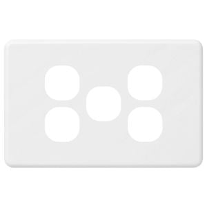 DETA X6 Five Gang Switch Plate Cover