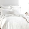Renee Taylor Scallop Jacquard 65x65cm Euro Pillowcase Rectangle Cover Pearl