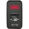 GME RJ45 Type 2 Pass Through Adapter Fits Selected Toyota Models 40.3x21.9mm Red